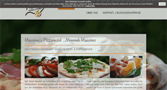 Desktop Screenshot of massimos-pizzamobil.de