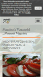 Mobile Screenshot of massimos-pizzamobil.de